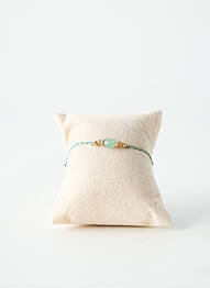 Brățară ornament piatră verde BY GARANCE femeie
