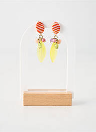 Cercei materiale placate cu aur galben NATURE BIJOUX femeie