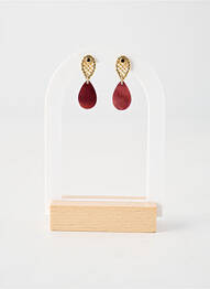 Cercei materiale placate cu aur maro NATURE BIJOUX femeie
