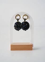 Cercei materiale placate cu aur negru NATURE BIJOUX femeie