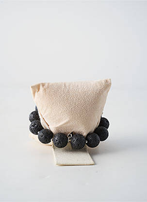 Brățară ornament cu mărgele negru NATURE BIJOUX femeie