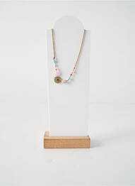 Colier materiale placate cu aur albastru NATURE BIJOUX femeie