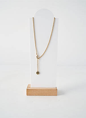 Colier materiale placate cu aur albastru NATURE BIJOUX femeie