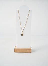Colier ornament charmă / pandantiv auriu BY GARANCE femeie