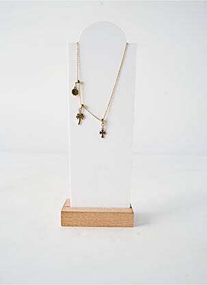 Colier materiale placate cu aur auriu BY GARANCE femeie