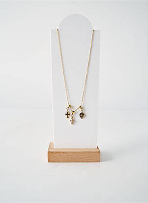 Colier materiale placate cu aur auriu BY GARANCE femeie