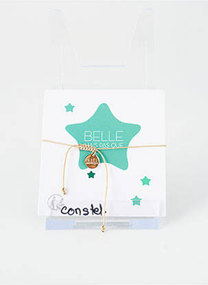 Brățară ornament piatră verde BELLE MAIS PAS QUE femeie