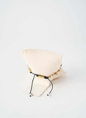 Brățară ornament piatră auriu BELLE MAIS PAS QUE femeie