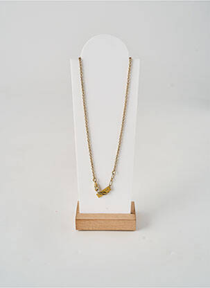 Colier materiale placate cu aur auriu NATURE femeie
