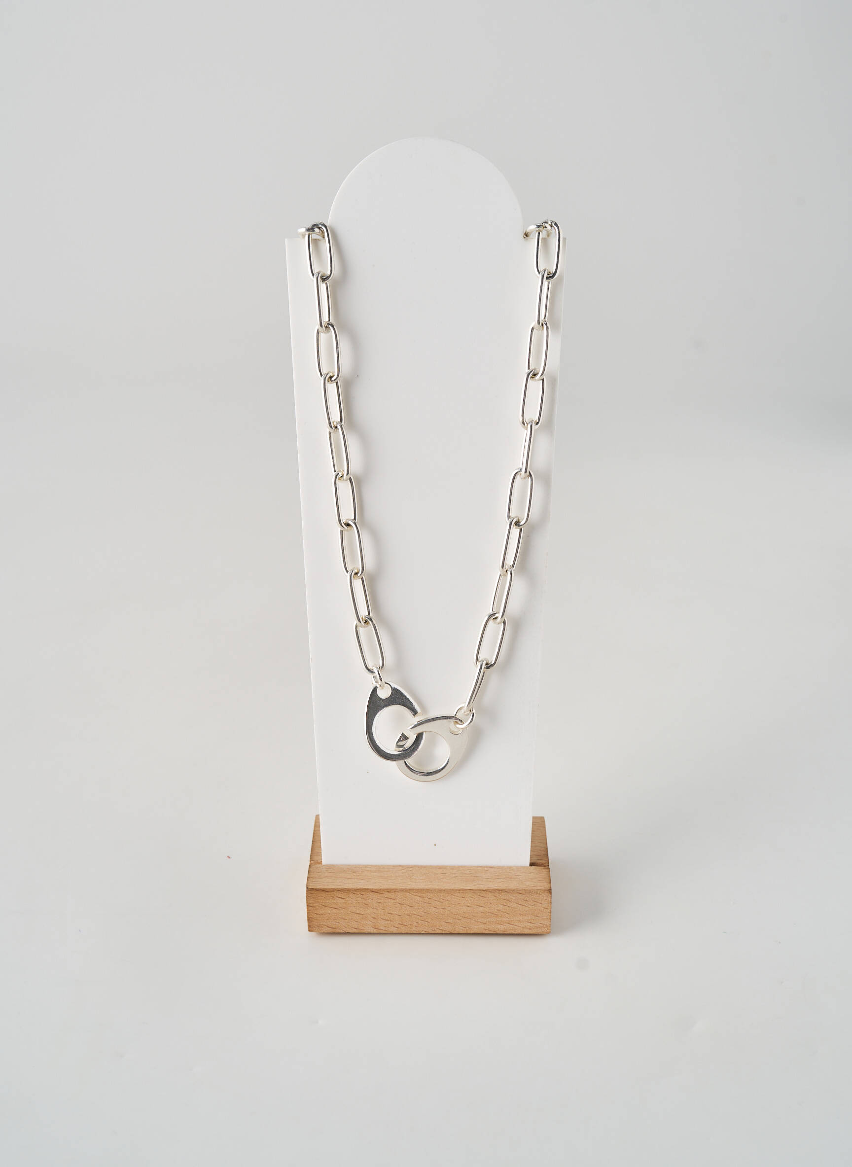 Colier argintiu SECRET DE CUIR femeie