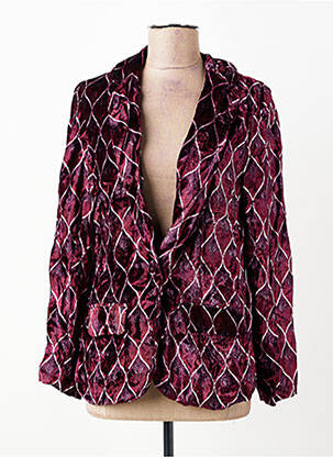Sacou buzunare violet STORIATIPIC femeie