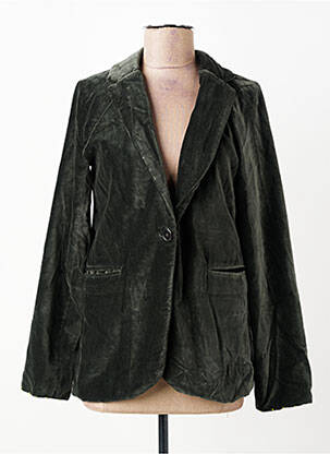 Sacou buzunare verde STORIATIPIC femeie