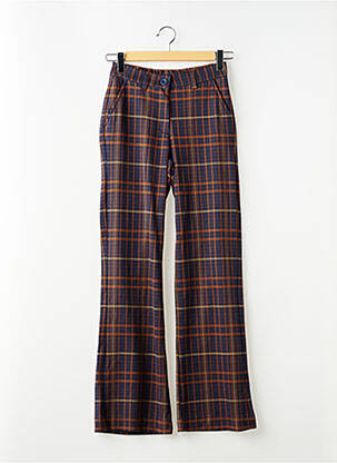 Pantalon evazat talie cu cleme talie înaltă violet CLOUD9 femeie