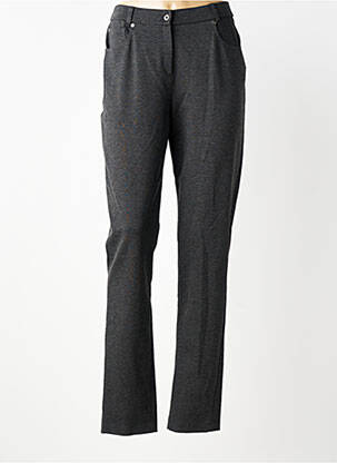 Pantalon slim elasticitate mărime normală gri GUY DUBOUIS femeie