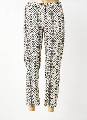 Pantalon 7/8 elasticitate mărime normală bej STORIATIPIC femeie