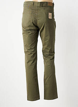 Pantalon slim țesătură poplin mărime normală verde CARLOS CORDOBA bărbat