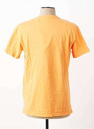 Tricou croială dreaptă mâneci scurte portocalie SPORTS D'EPOQUE bărbat