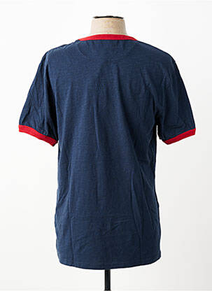 Tricou croială dreaptă mâneci scurte albastru LE VIEUX GAULOIS bărbat