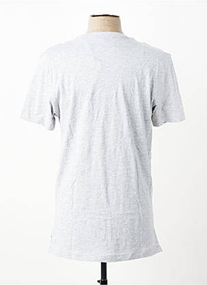 Tricou croială dreaptă mâneci scurte gri WHITE STUFF bărbat