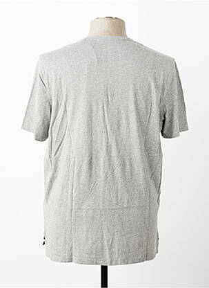 Tricou croială dreaptă mâneci scurte gri WHITE STUFF bărbat