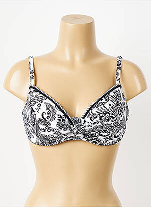 Sutien de costum de baie top sutien modelat top sutien modelat negru ANTIGEL femeie