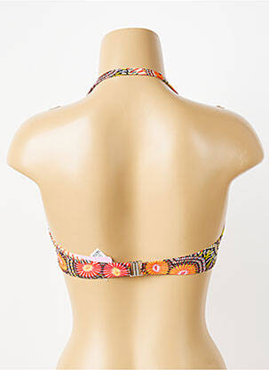 Sutien de costum de baie elasticitate top sutien modelat portocalie ANTIGEL femeie