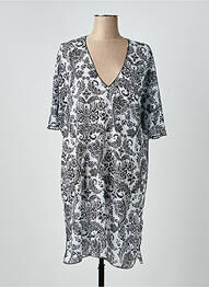 Rochie de plajă croială fluidă negru ANTIGEL femeie
