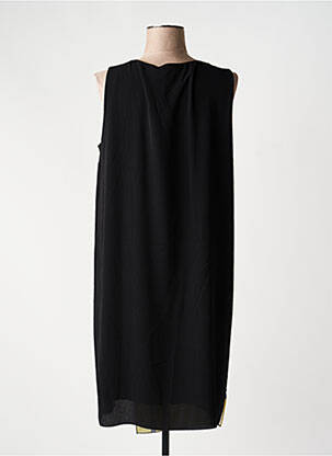 Rochie midi fără mâneci fără mâneci negru TELMAIL femeie