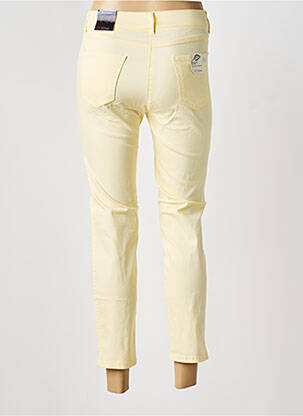 Pantalon 7/8 elasticitate mărime normală galben TONI femeie