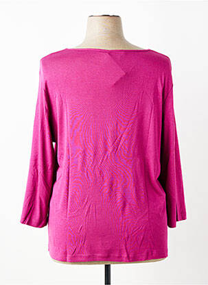 Pulover croială dreaptă mâneci 3/4 violet DIANE LAURY femeie