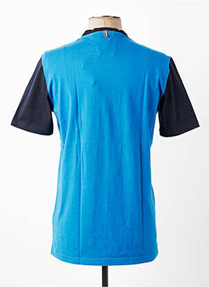 Tricou croială cambrată albastru DELAHAYE bărbat