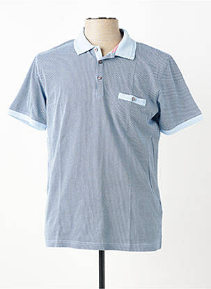 Polo țesătură jersey mâneci scurte albastru COFOX homme