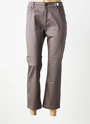 Pantalon 7/8 elasticitate mărime normală gri DIANE LAURY femeie