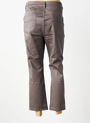 Pantalon 7/8 elasticitate mărime normală gri DIANE LAURY femeie