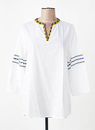 Bluză mâneci lungi mâneci lungi alb WNT COLLECTION femeie