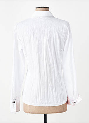 Cămașă croială cambrată mâneci lungi alb JUST WHITE femeie