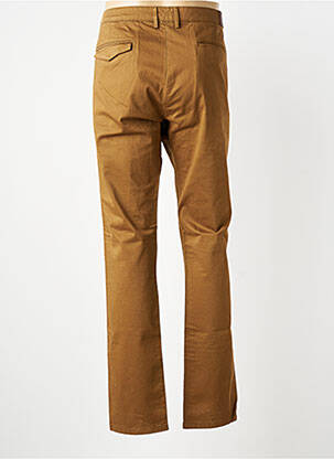 Pantalon chino elasticitate mărime normală maro IZAC bărbat