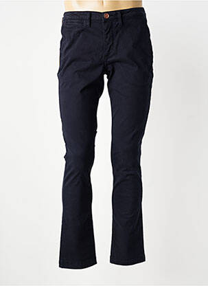 Pantalon chino țesătură poplin mărime normală albastru U.S. POLO ASSN bărbat