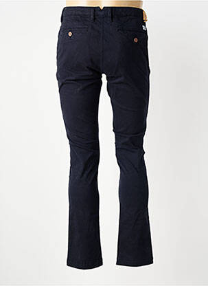 Pantalon chino țesătură poplin mărime normală albastru U.S. POLO ASSN bărbat