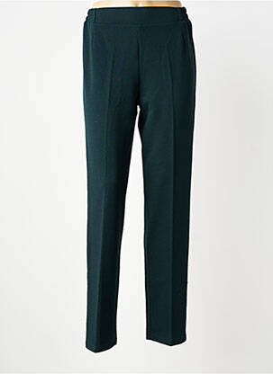 Pantalon slim talie elastică mărime normală verde GEVANA femeie