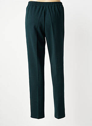 Pantalon slim talie elastică mărime normală verde GEVANA femeie
