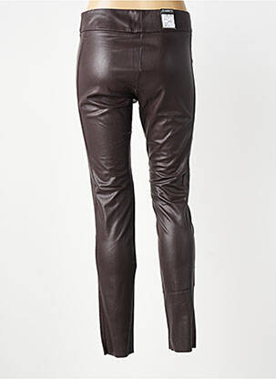 Pantalon slim elasticitate mărime normală maro ZERRES femeie