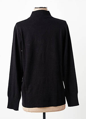 Pulover elasticitate mâneci lungi negru FRANK WALDER femeie