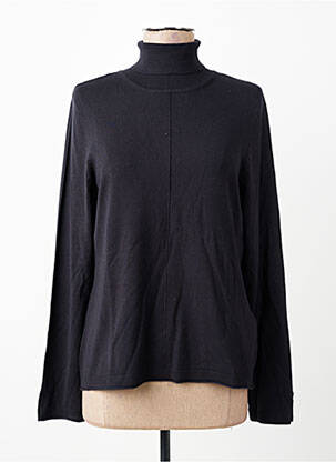 Pulover cu guler înalt elasticitate mâneci lungi negru GERRY WEBER femeie