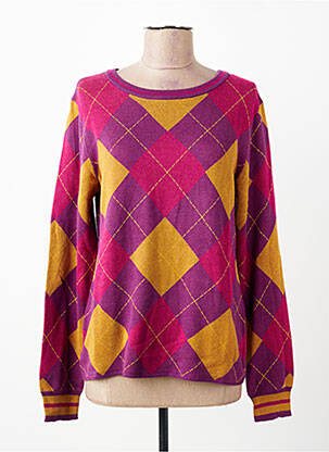 Pulover elasticitate mâneci lungi violet ESCORPION femeie