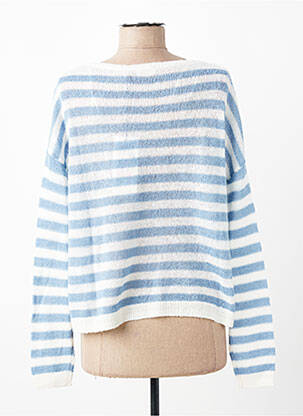 Pulover elasticitate mâneci lungi albastru GERRY WEBER femeie