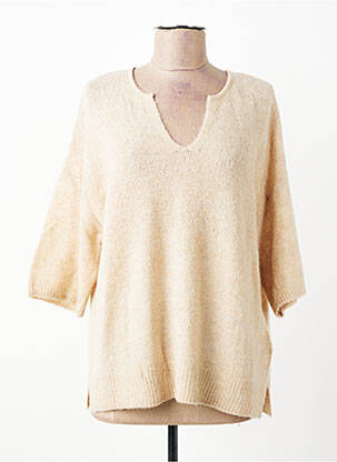 Pulover croială dreaptă mâneci 3/4 bej GERRY WEBER femeie