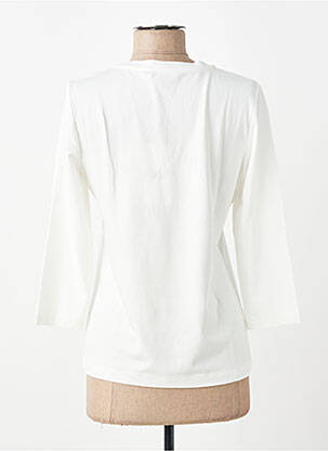 Top guler rotund mâneci lungi alb GERRY WEBER femeie