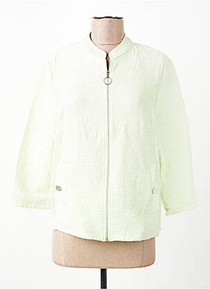 Jachete casual guler rotund verde FRANK WALDER femeie