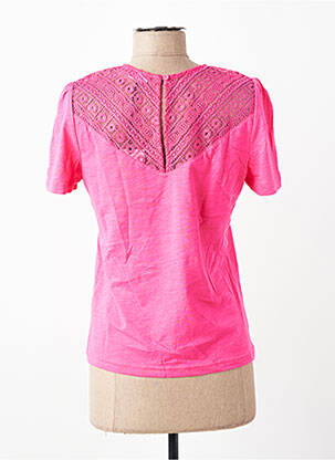 Tricou guler în v mâneci scurte roz GERRY WEBER femeie